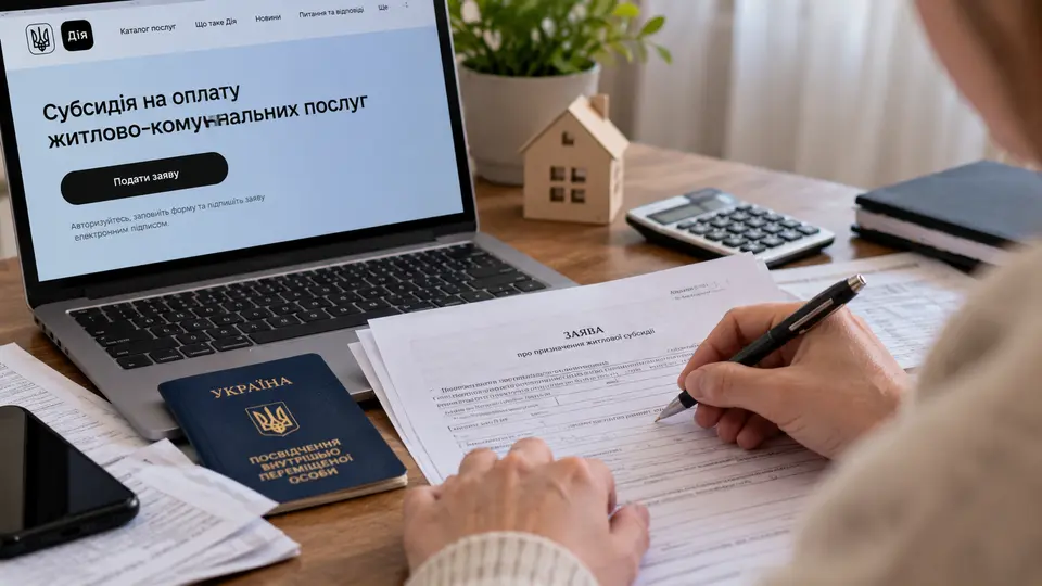 Як подати заяву на субсидію ВПО в орендованій квартирі взимку 2026-2027 років - документи, довідка переселенця та оформлення через Пенсійний фонд