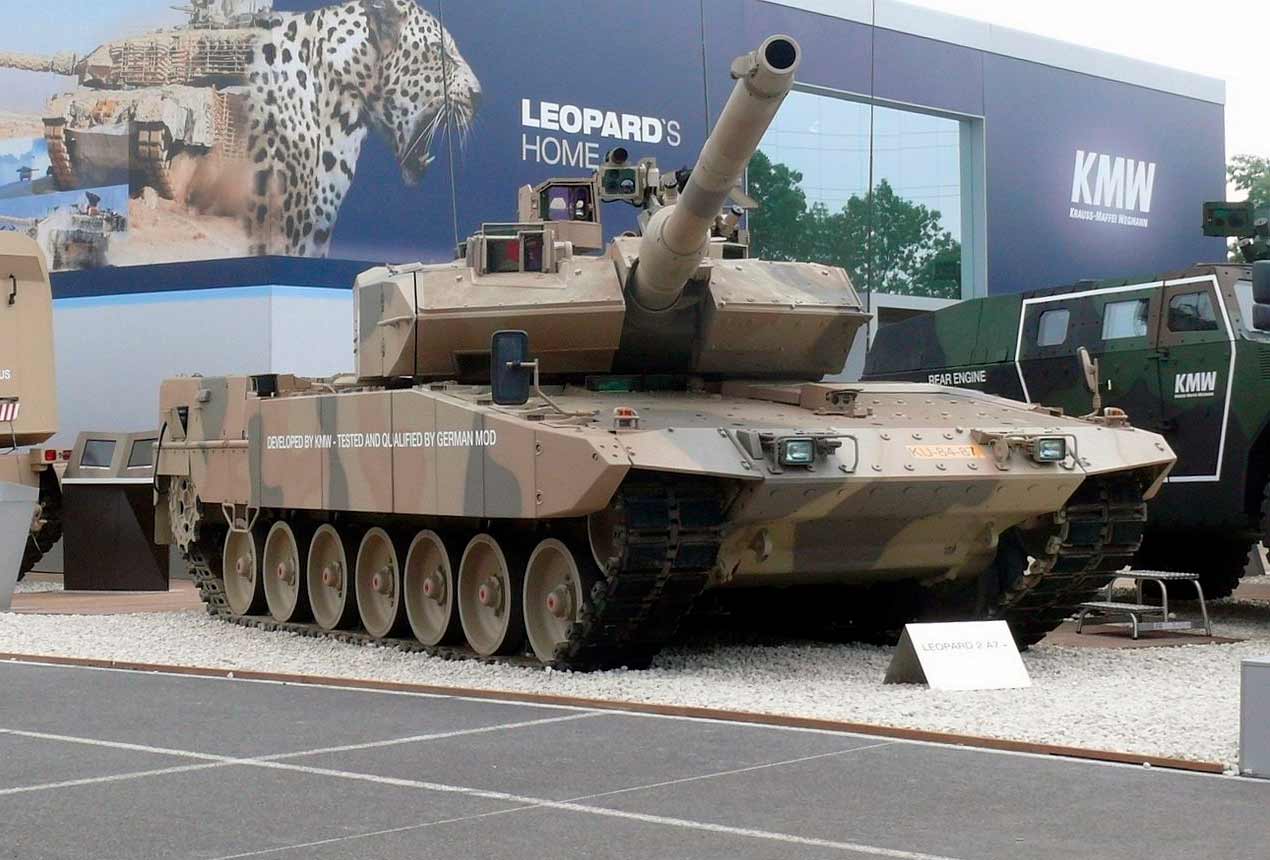 Leopard 2 A1, A2, A3, A4, A5, A6, A7