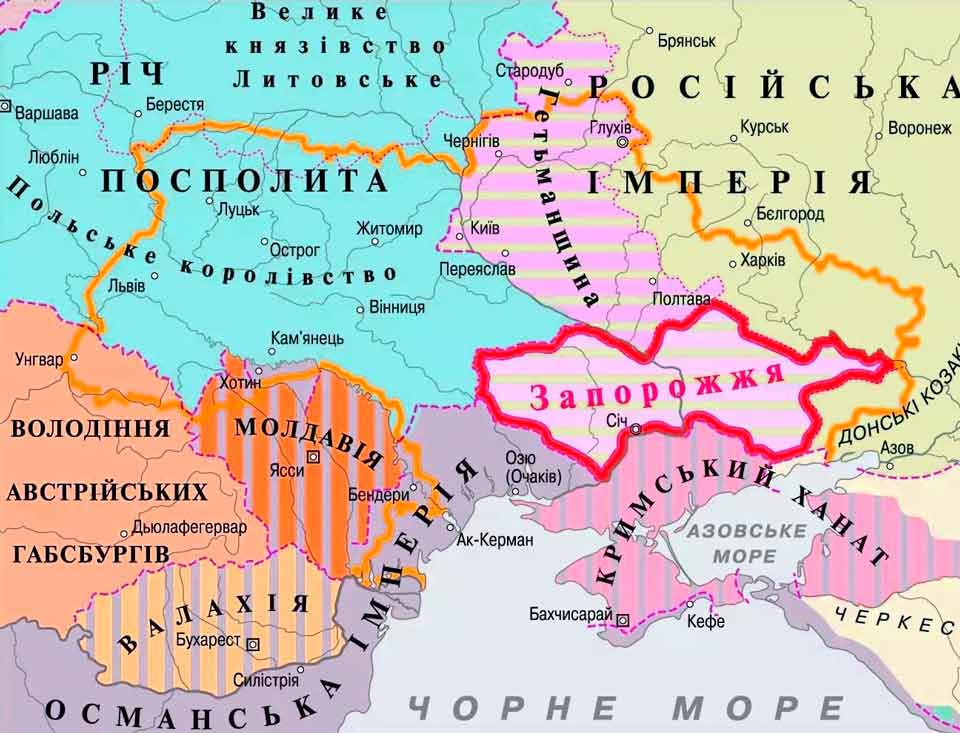 територія запоріжської держави, зпоріжжя запорожців