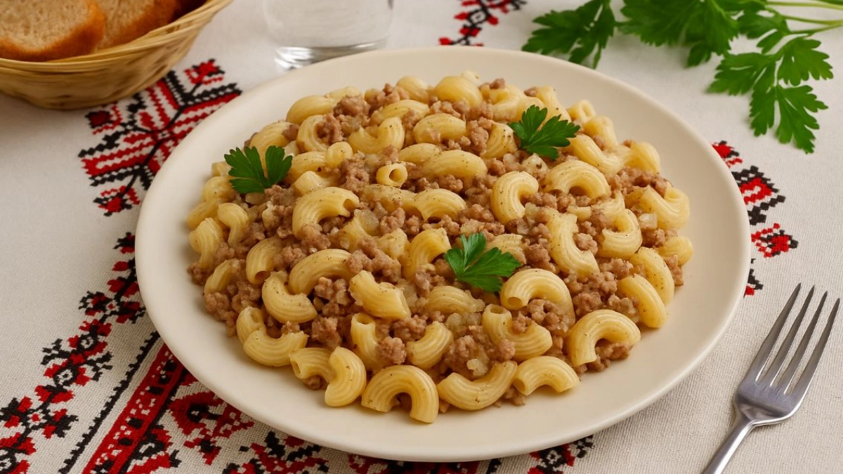 Макарони по-флотськи рецепт