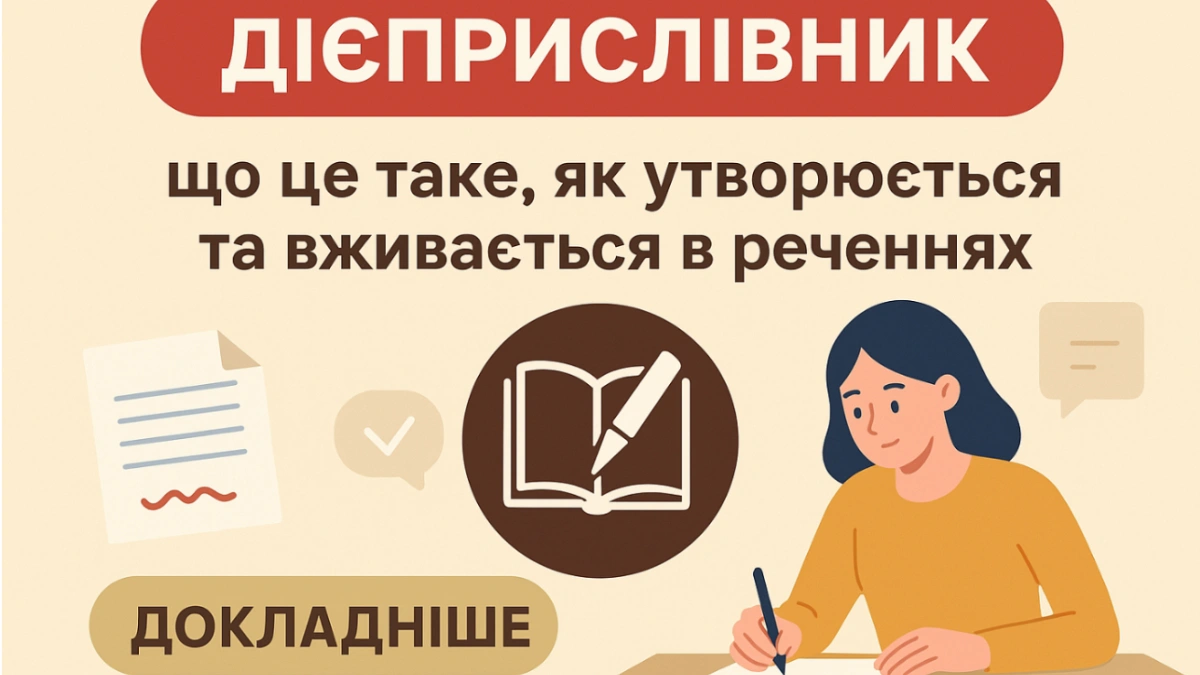 Що таке дієприслівник