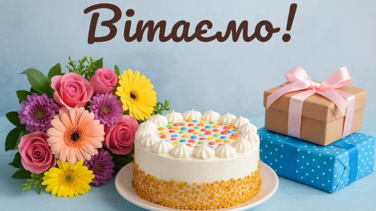Картинки з днем народження українською мовою 1