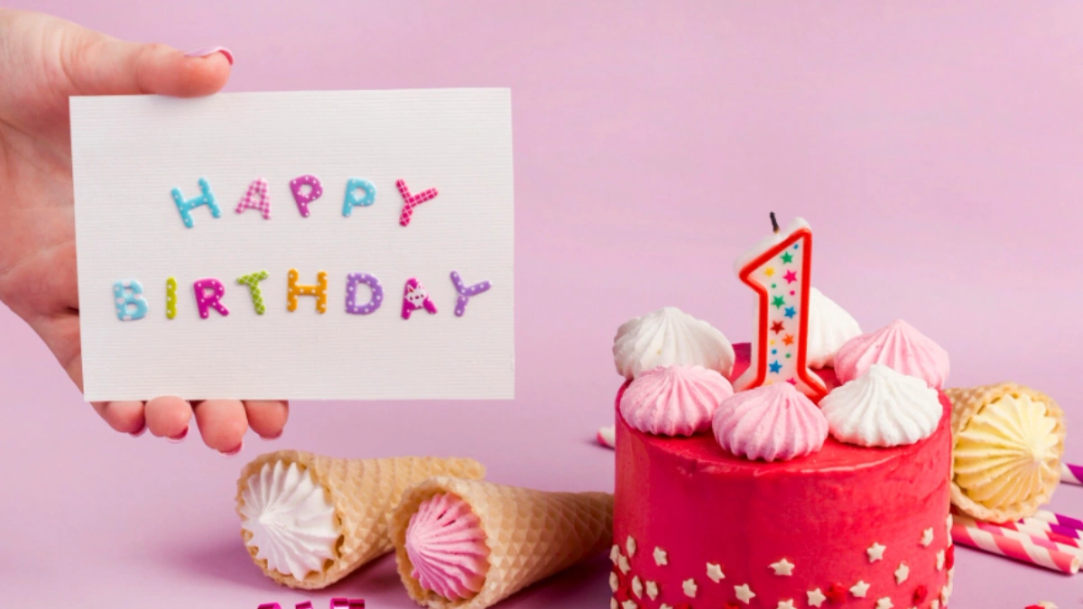 1 рочок дівчинці привітання своїми словами