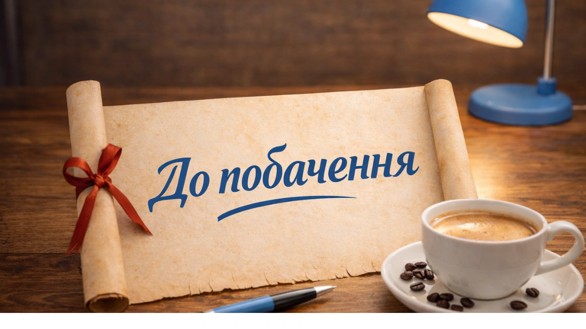 До побачення правопис українською